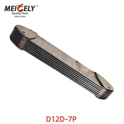 Refrigerador de aceite de motor de excavadora de alta calidad D12D-7P 20700516 20712461 20745961 1675774