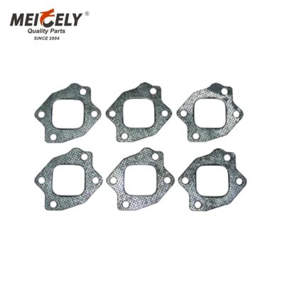 Junta de colector de escape Premium 573GB3108 | 4 orificios para pernos | Se adapta a motores Mack