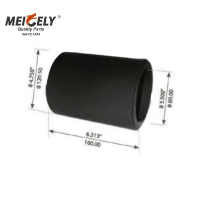 Casquillo de pivote de suspensión trasera Mack 10QK276 Especificación OEM con compuesto de caucho de alta densidad, estructura interna reforzada y absorción de impactos