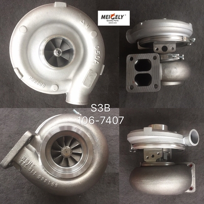 Turbocompresor S3B 106-7407 del motor del hierro 3306