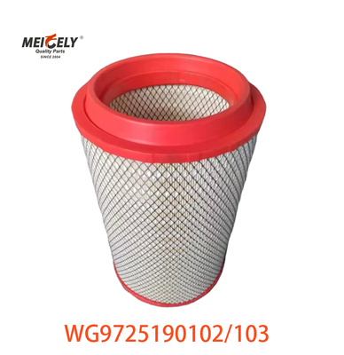 El sistema de filtro de aire WG9725190102 para SINOTRUK HOWO WG9725190103