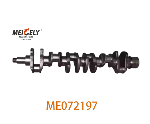 Piezas de excavadora ME072197 cigüeñal para motor 6D16 para Mitsubishi
