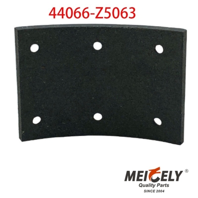 44066-Z5063 Revestimiento de frenos 44066-Z5012 Partes de frenos para camiones para Nissan UD