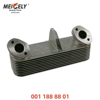Combo de enfriamiento rápido 001 188 88 01 / 002 188 18 01 Refrigerador de aceite de motor para Mercedes-Benz