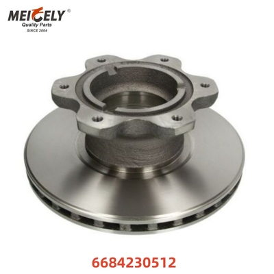 Repuestos Discos de freno Rotor de freno 6684230512 6684230312 Para camión Mercedes Benz