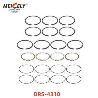 Anillo de pistón de alto rendimiento DRS-4310 Componente de repuesto duradero para CAMIONES MACK